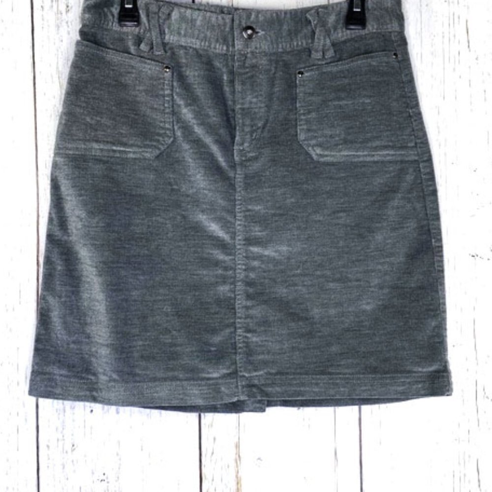 Merrell Gray Jasmund Corduroy Skirt Size 4